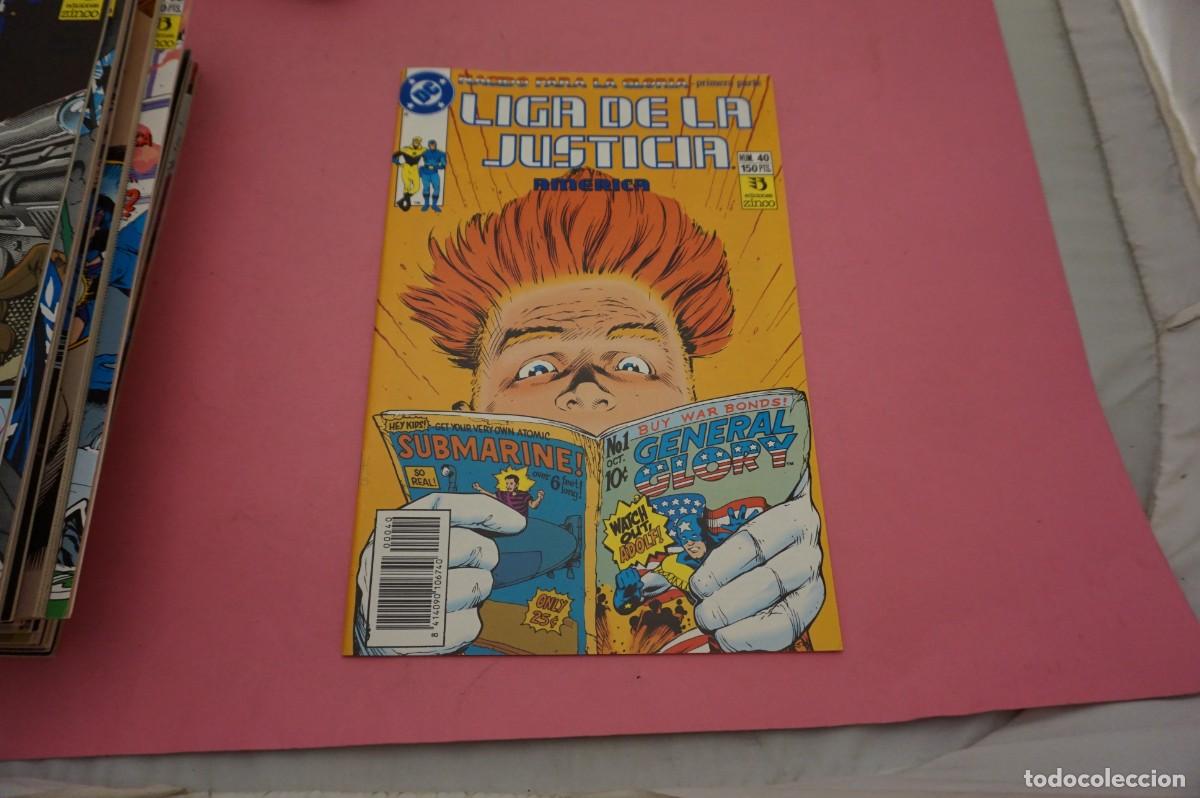 C&oacute;mics: AL/ DC - EDICIONES ZINCO NUM 40 - LA LIGA DE LA JUSTICIA - AMERICA