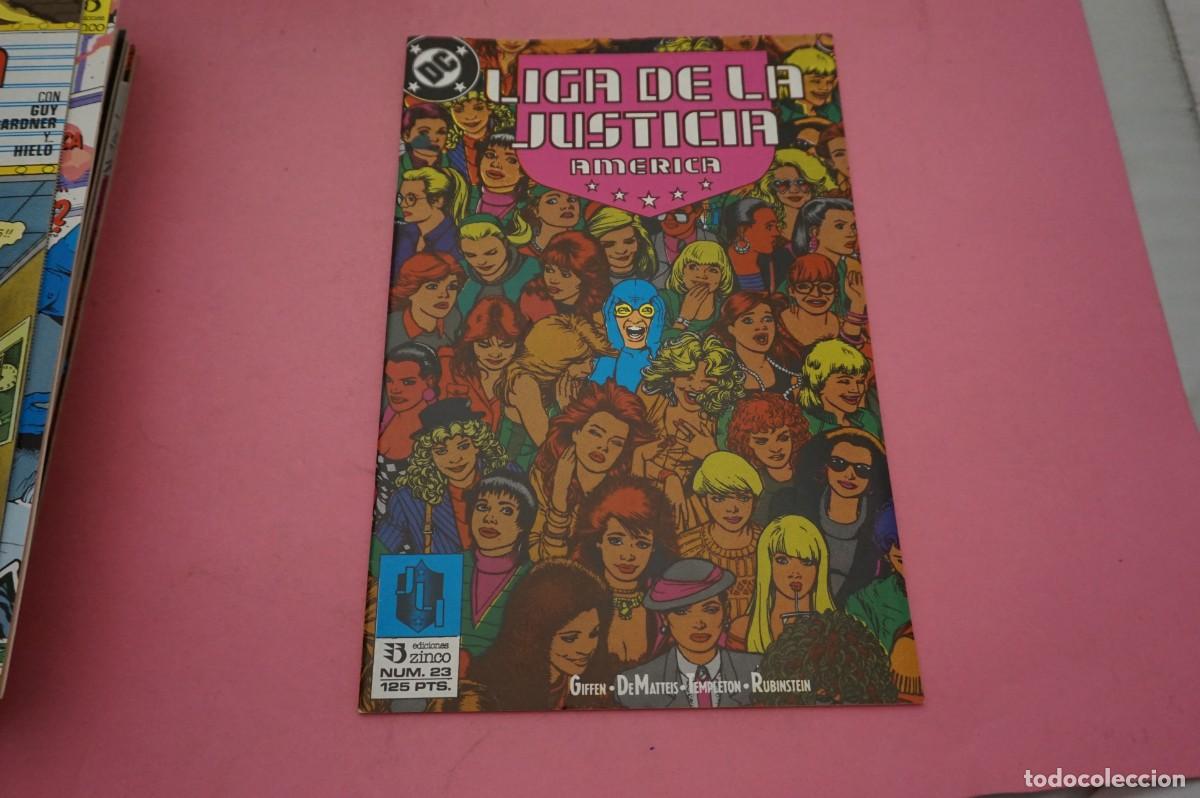 C&oacute;mics: AL/ DC - EDICIONES ZINCO NUM 23 - LA LIGA DE LA JUSTICIA - AMERICA