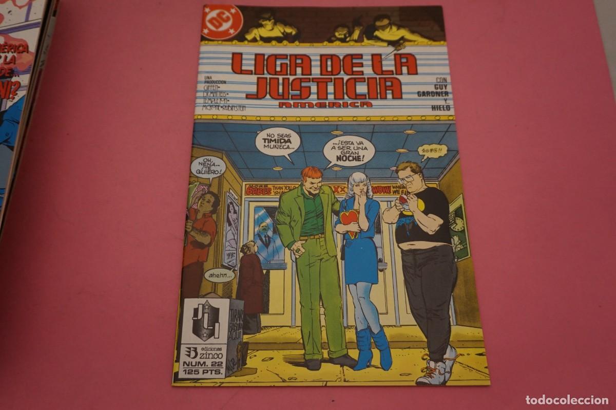 C&oacute;mics: AL/ DC - EDICIONES ZINCO NUM 22 - LA LIGA DE LA JUSTICIA - AMERICA