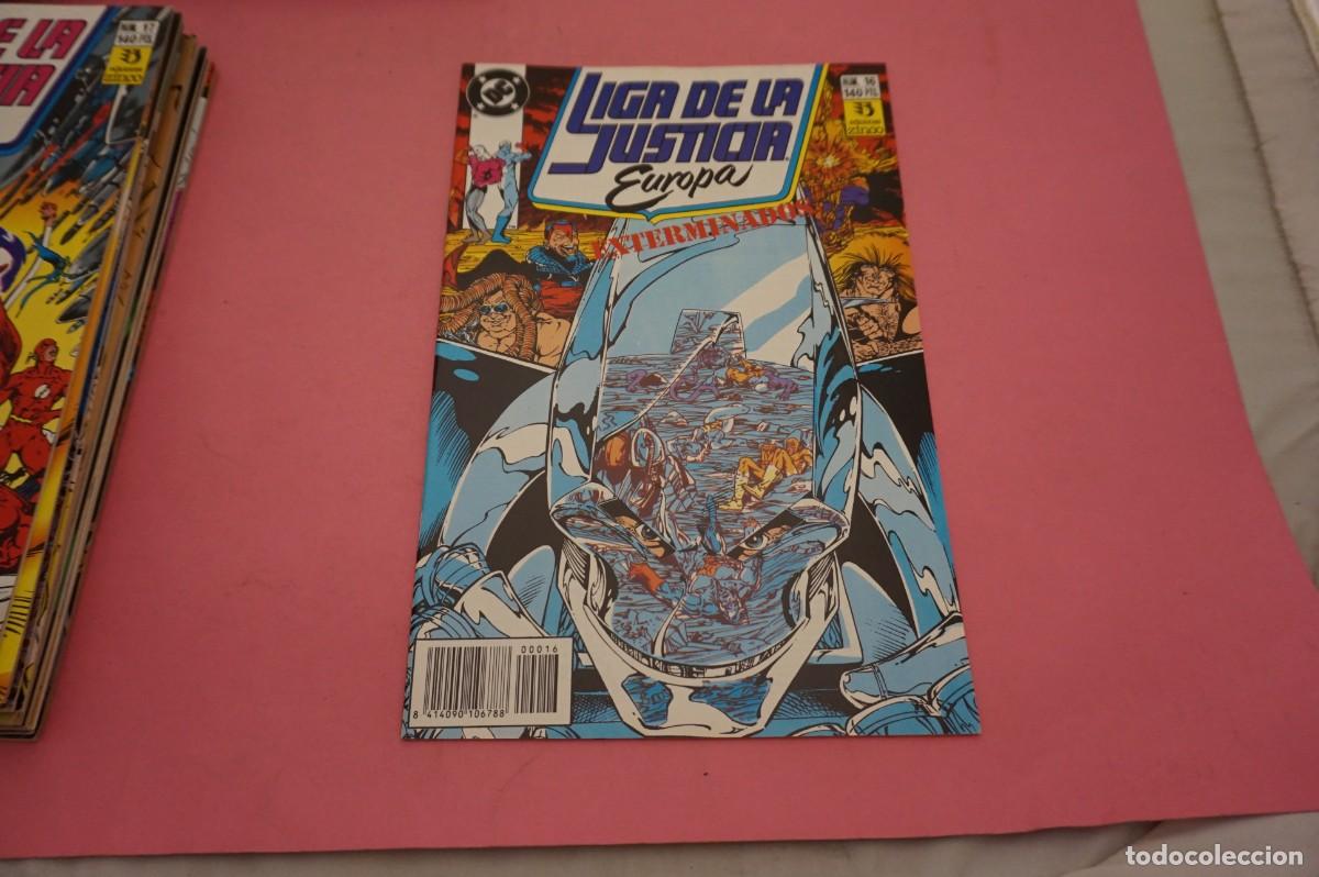 C&oacute;mics: AL/ DC - EDICIONES ZINCO NUM 16 - LA LIGA DE LA JUSTICIA - EUROPA