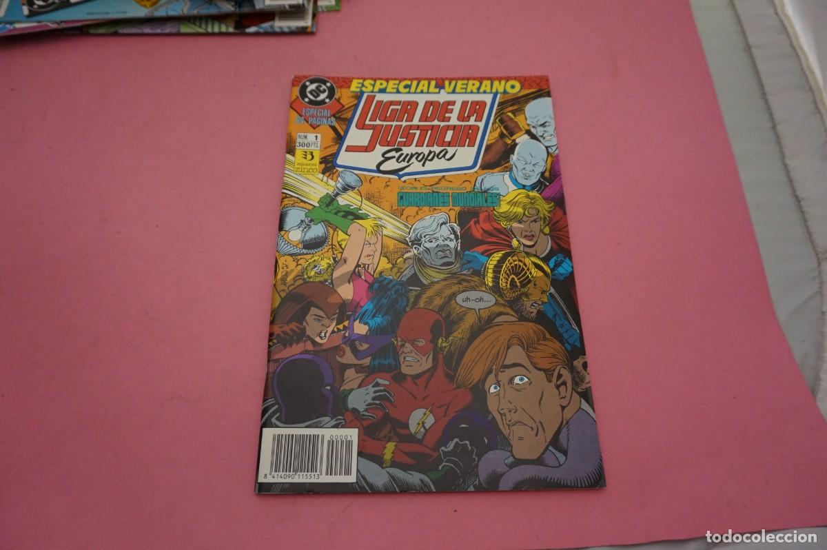 C&oacute;mics: AL/ DC - EDICIONES ZINCO NUM 1 - LA LIGA DE LA JUSTICIA - EUROPA