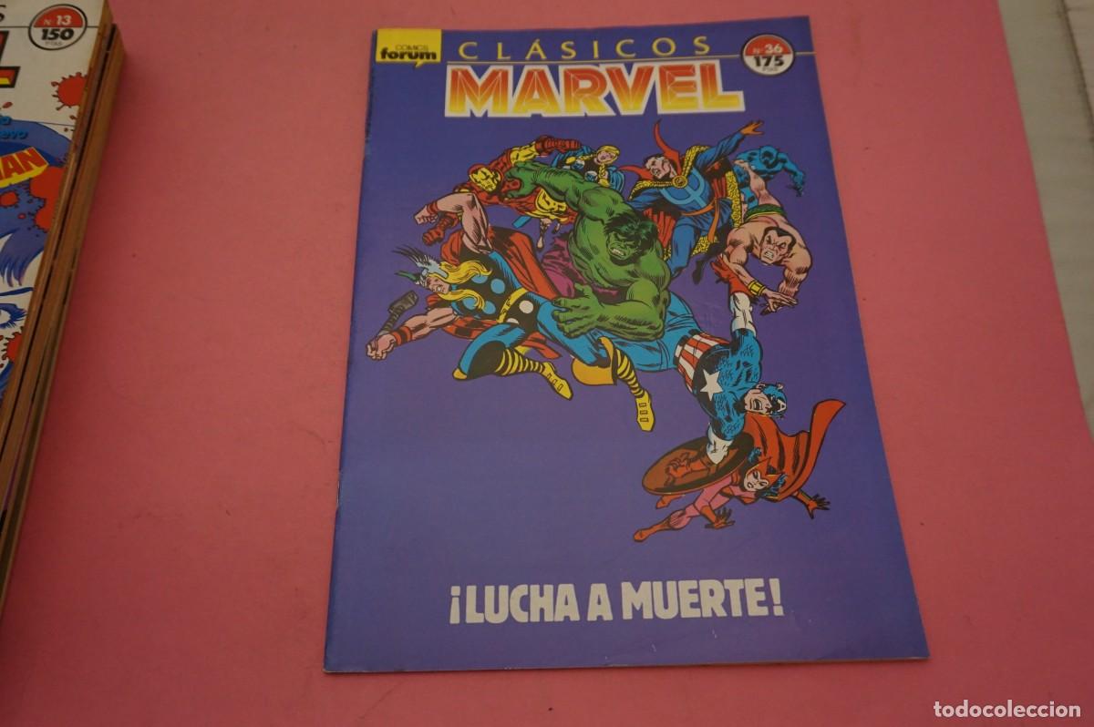C&oacute;mics: AL/ CLASICOS MARVEL - COMICS FORUM N&ordm; 36 - &iexcl;LUCHA A MUERTE! - Foto 1