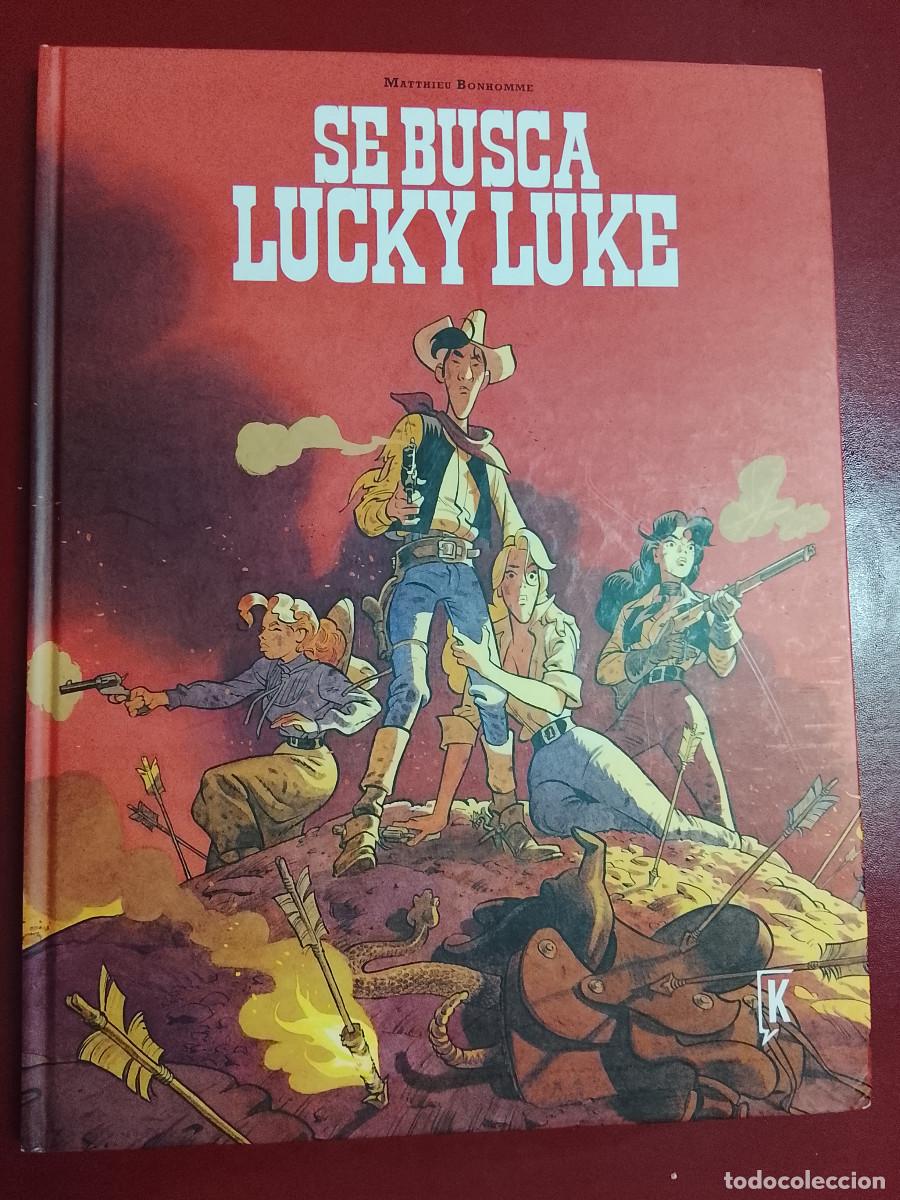 C&oacute;mics: Matthieu Bonhomme: Se busca Lucky Luke (Ediciones Kraken. 2021)