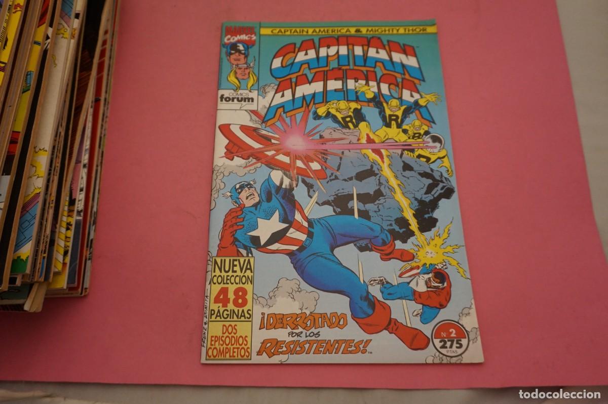 C&oacute;mics: AL/ MARVEL COMICS - COMICS FORUM N&ordm; 2 - CAPITAN AMERICA - DERROTADO POR LOS RESISTENTES
