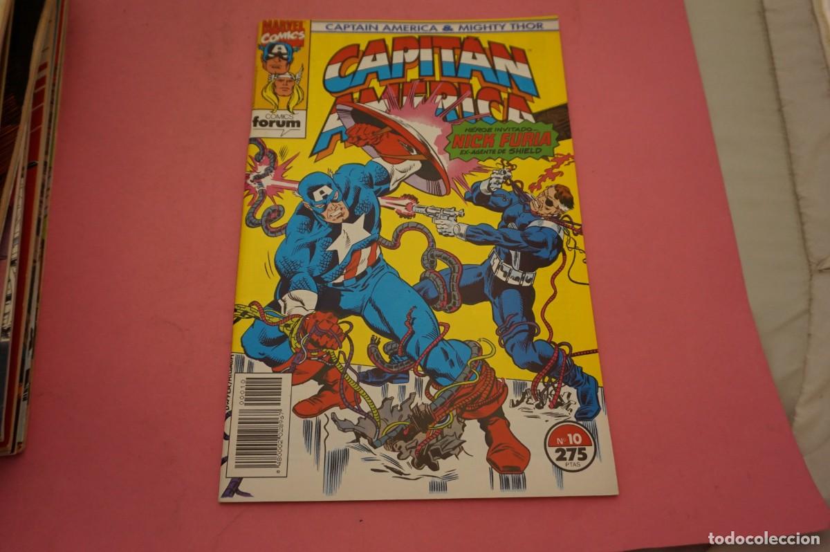 C&oacute;mics: AL/ MARVEL COMICS - COMICS FORUM N&ordm; 10 - CAPITAN AMERICA - HEROE INVITADO... NICK FURIA