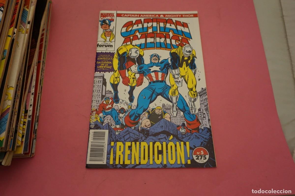 C&oacute;mics: AL/ MARVEL COMICS - COMICS FORUM N&ordm; 5 - CAPITAN AMERICA - REDENCION! - Foto 1