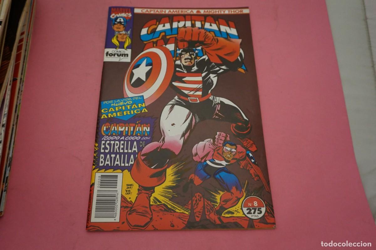 C&oacute;mics: AL/ MARVEL COMICS - COMICS FORUM N&ordm; 8 - CAPITAN AMERICA - CAPITAN CODO A CODO CON ESTRELLA DE BATALL