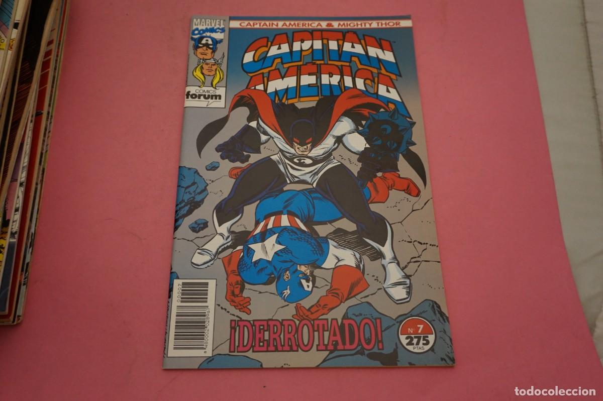 C&oacute;mics: AL/ MARVEL COMICS - COMICS FORUM N&ordm; 7 - CAPITAN AMERICA - DERROTADO! - Foto 1
