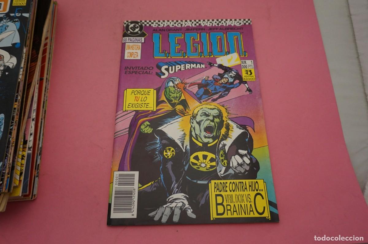 Comics: AL/ DC - EDICIONES ZINCO - N&ordm; 1 - L.E.G.I.O.N. - INVITADO ESPECIAL SUPERMAN - PADRE CONTRA HIJO