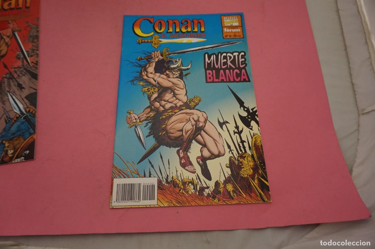 C&oacute;mics: AL/ MARVEL COMICS - N&ordm; 2 - CONAN EL AVENTURERO - MUERTE BLANCA - Foto 1