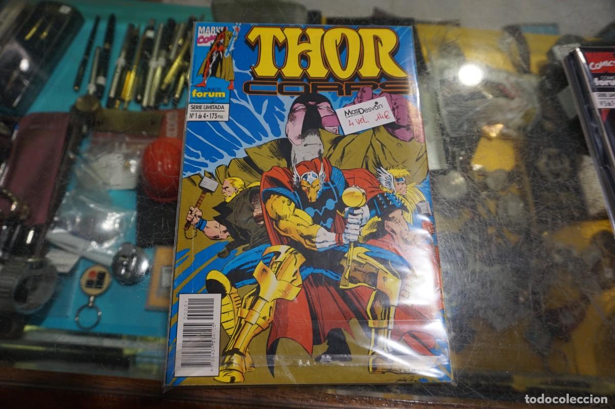 C&oacute;mics: 17C - MARVEL COMICS - THOR CORPS - 4 VOLUMENES COMPLETA - Foto 1