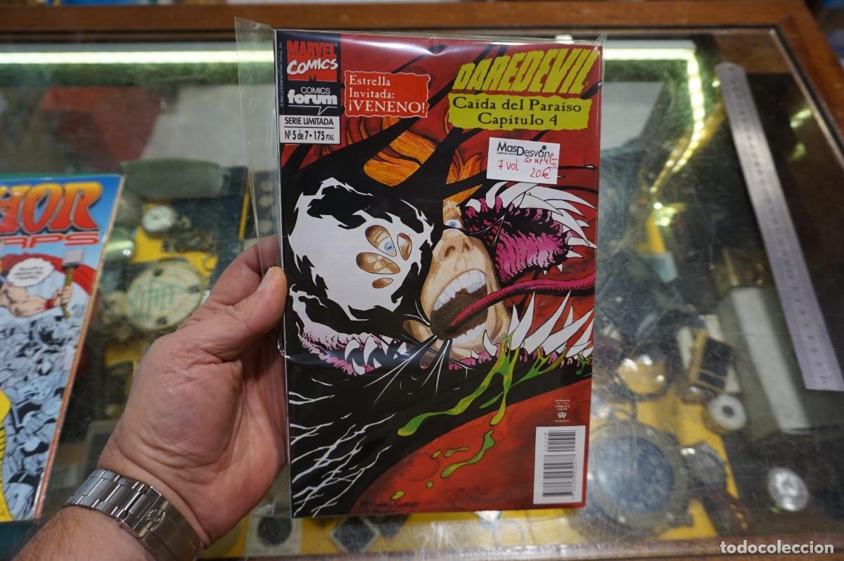 C&oacute;mics: 17C - MARVEL COMICS - DAREDEVIL - CAIDEL DEL PARAISO - 7 VOLUMENES COMPLETA - Foto 1