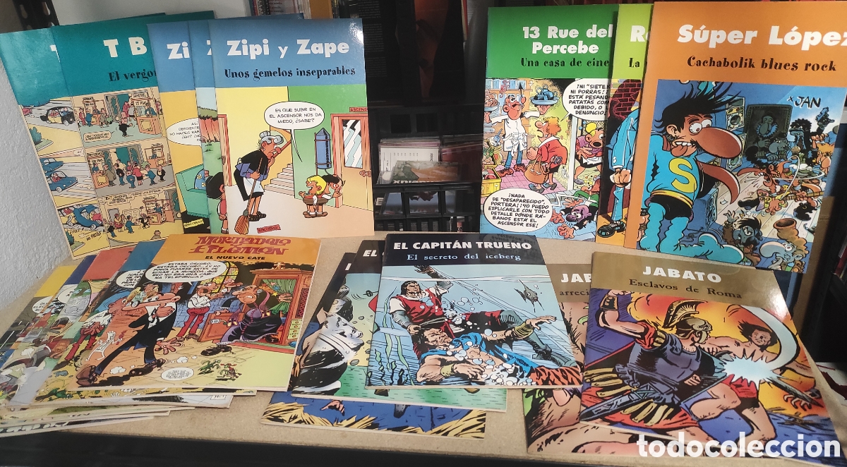 C&oacute;mics: Lote de 21 tebeos comics F. Ib&aacute;&ntilde;ez. Mortadelo y Filem&oacute;n (8), Zipi y Zape (2), Capit&aacute;n Trueno (3) etc