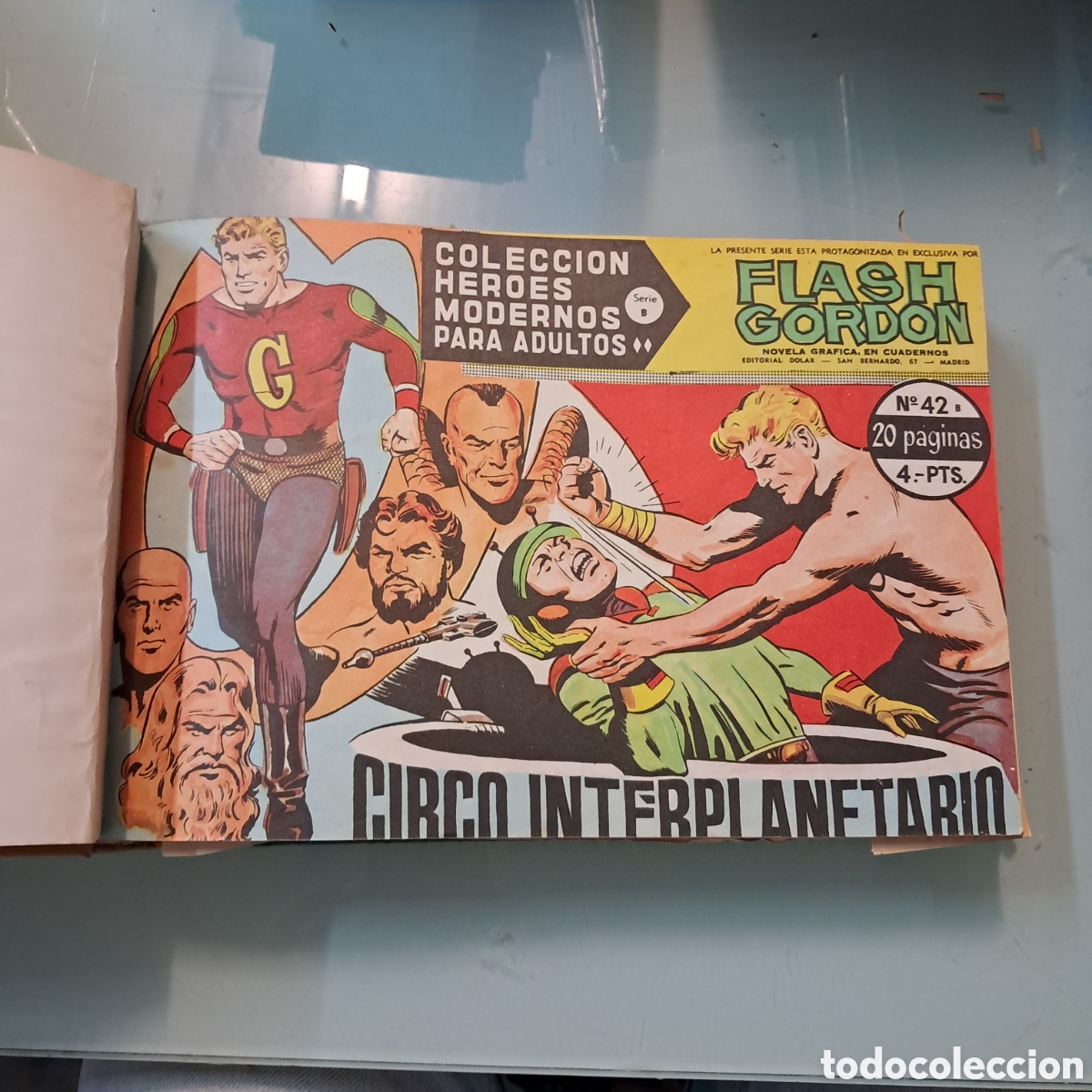 C&oacute;mics: Colecci&oacute;n H&eacute;roes Modernos, Flash Gordon desde 42 al 75 - Foto 3
