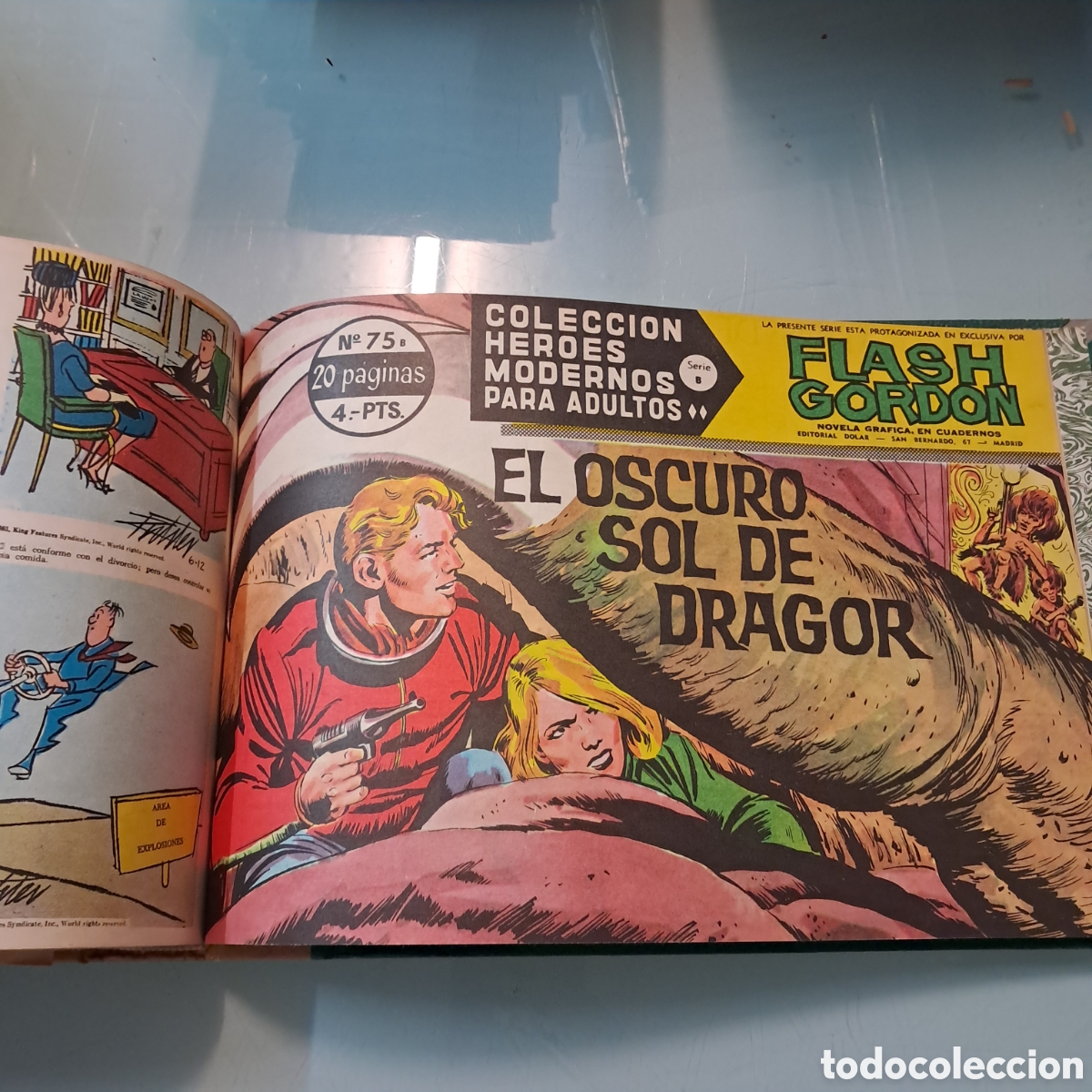 C&oacute;mics: Colecci&oacute;n H&eacute;roes Modernos, Flash Gordon desde 42 al 75 - Foto 4