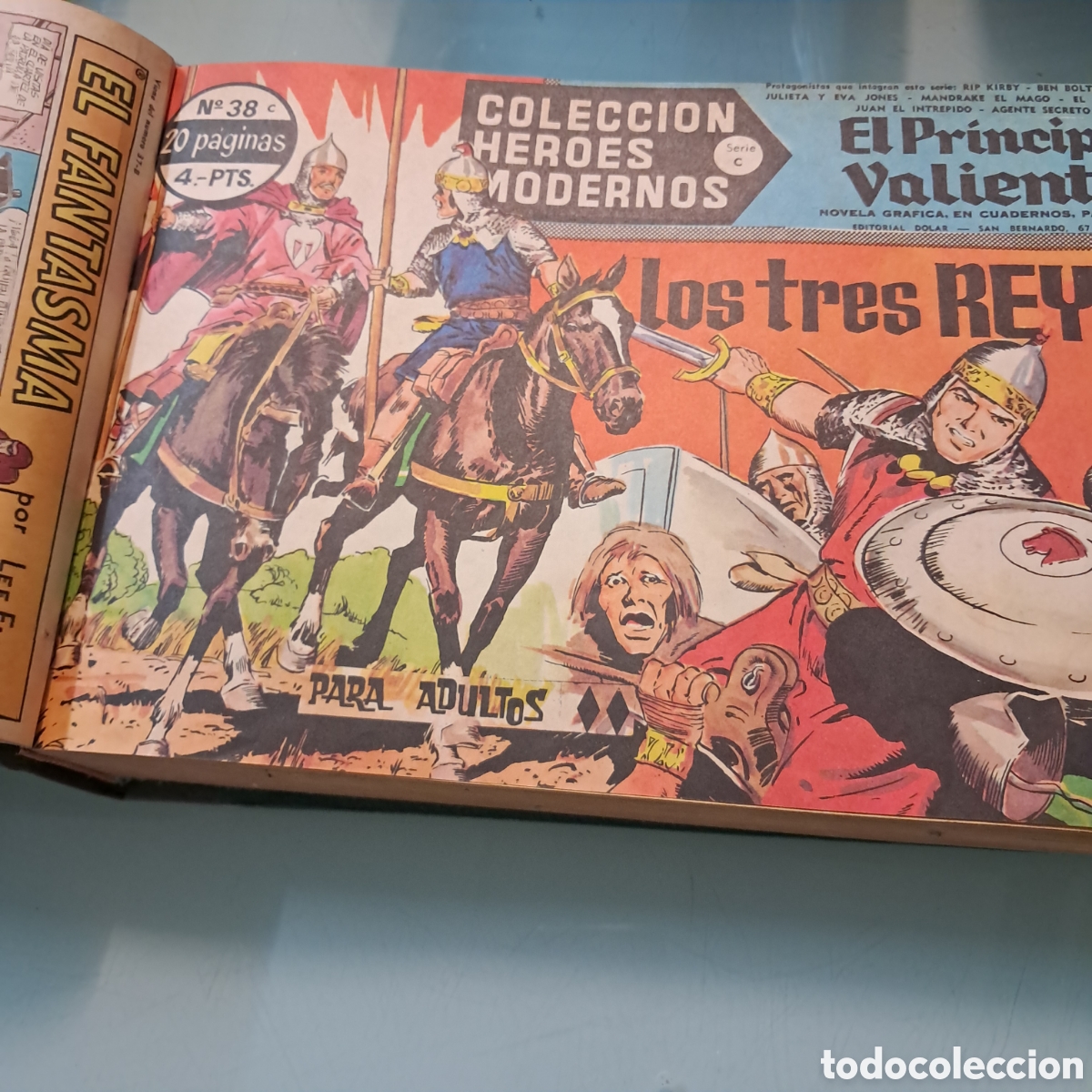 C&oacute;mics: Colecci&oacute;n heroes modernos, Mandrake el mago 37 al.75 variado - Foto 4
