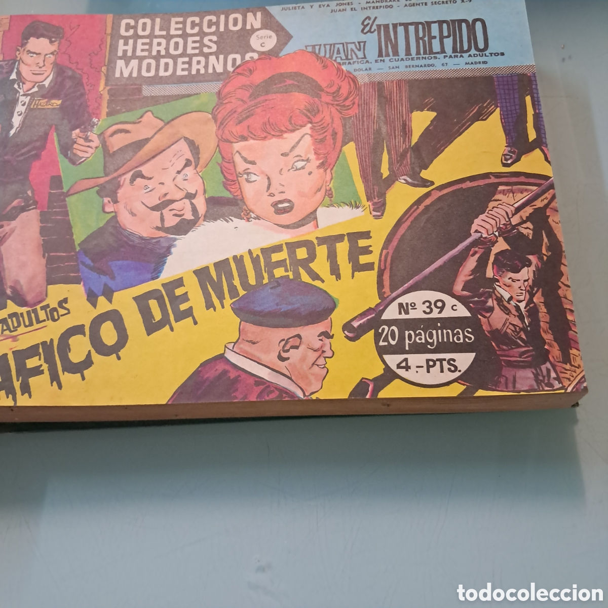 C&oacute;mics: Colecci&oacute;n heroes modernos, Mandrake el mago 37 al.75 variado - Foto 5