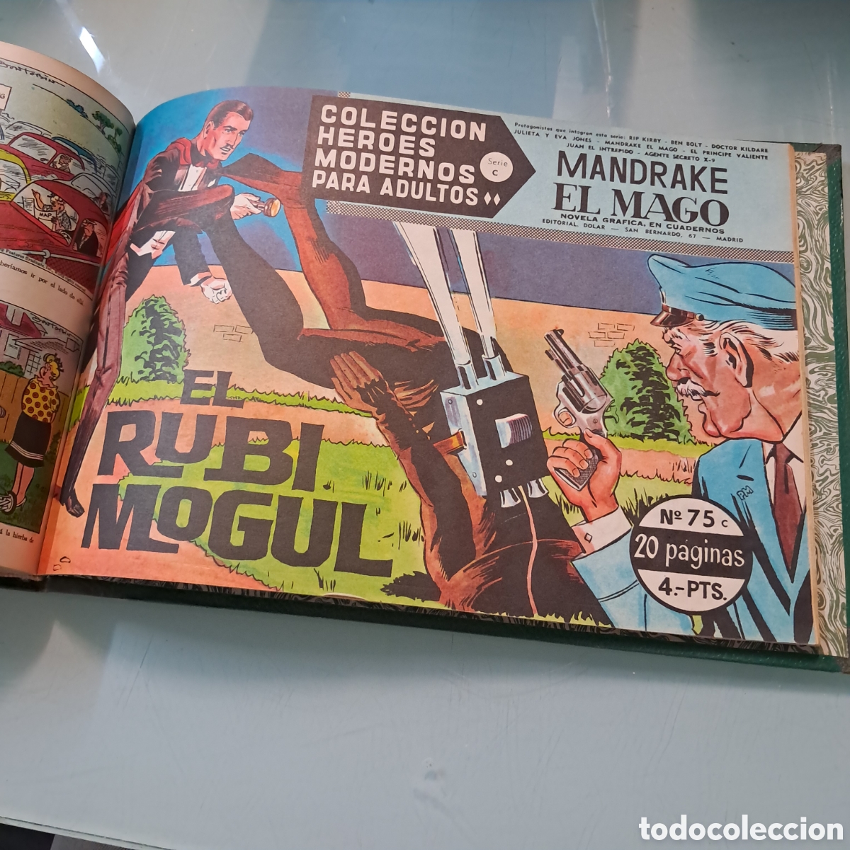C&oacute;mics: Colecci&oacute;n heroes modernos, Mandrake el mago 37 al.75 variado - Foto 8