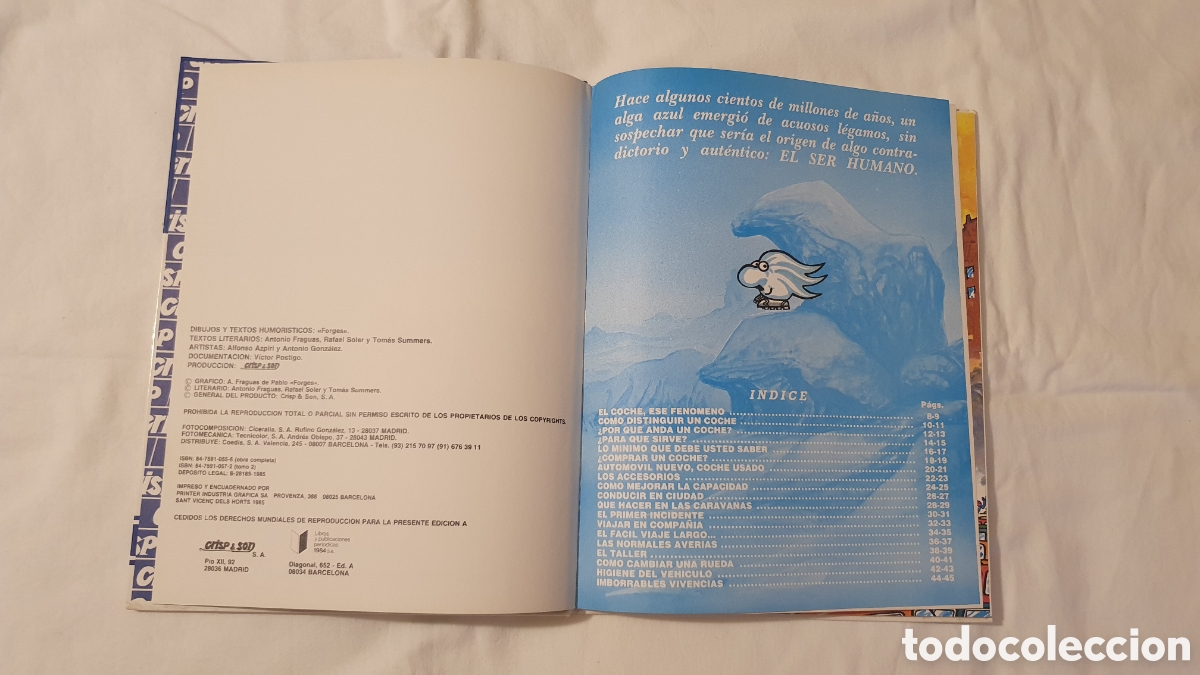 C&oacute;mics: Lote de dos c&oacute;mics Crisp y Son de Forges - Foto 4