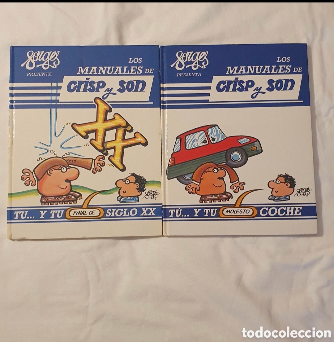 C&oacute;mics: Lote de dos c&oacute;mics Crisp y Son de Forges - Foto 1