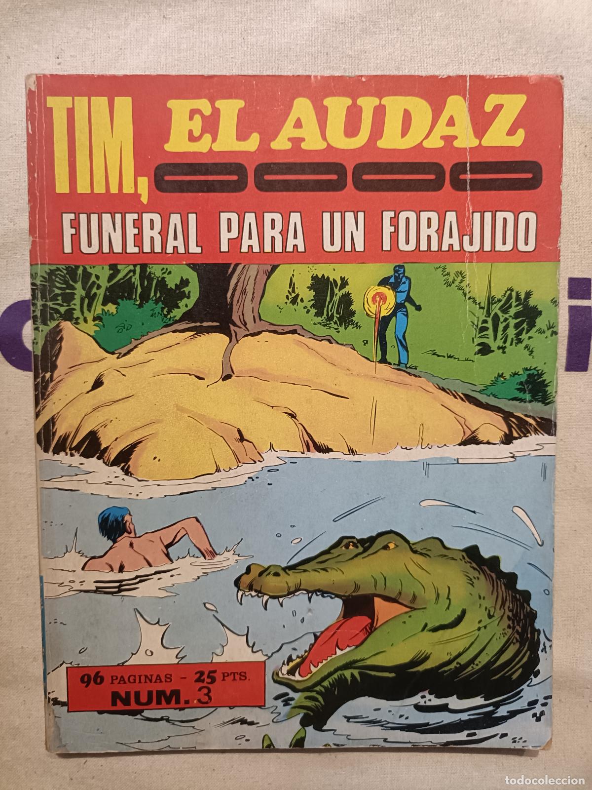 C&oacute;mics: Tim, El Audaz - Funeral para un forajido, n&ordm; 3 (Aventuras)