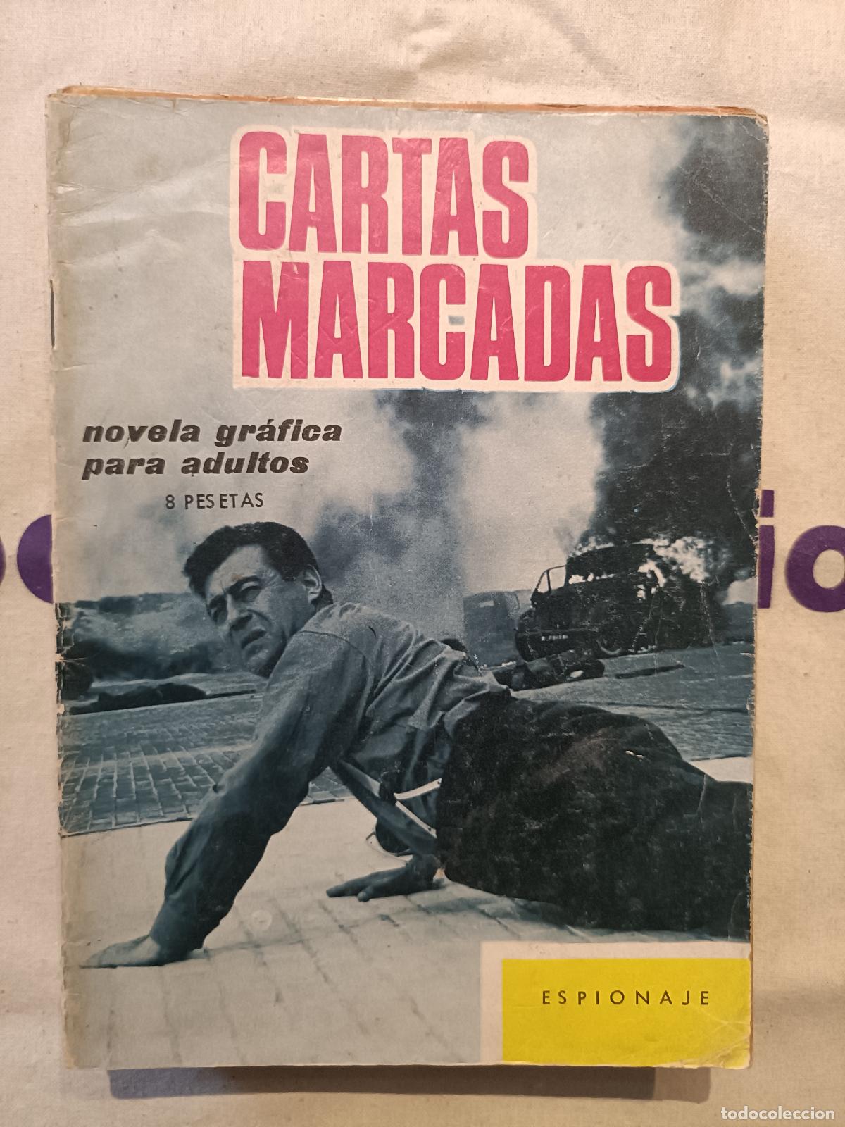 C&oacute;mics: Cartas Marcadas - Espionaje - Ediciones Toray 1965
