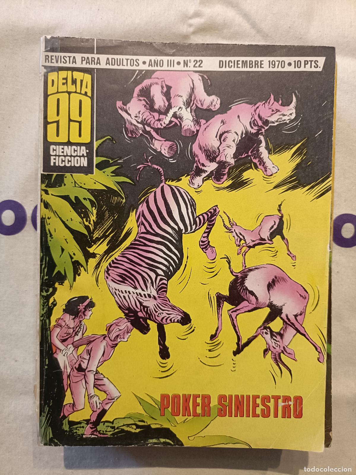 C&oacute;mics: Delta 99 - Ciencia Ficci&oacute;n, a&ntilde;o III n&ordm; 22 - Poker Siniestro
