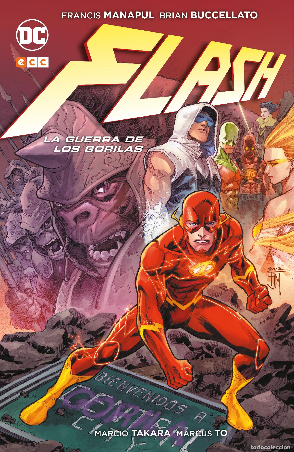 Comics: Flash vol. 03: La guerra de los Gorilas - Francis Manapul, Francis Manapul, Marcus To, Marcio Takara