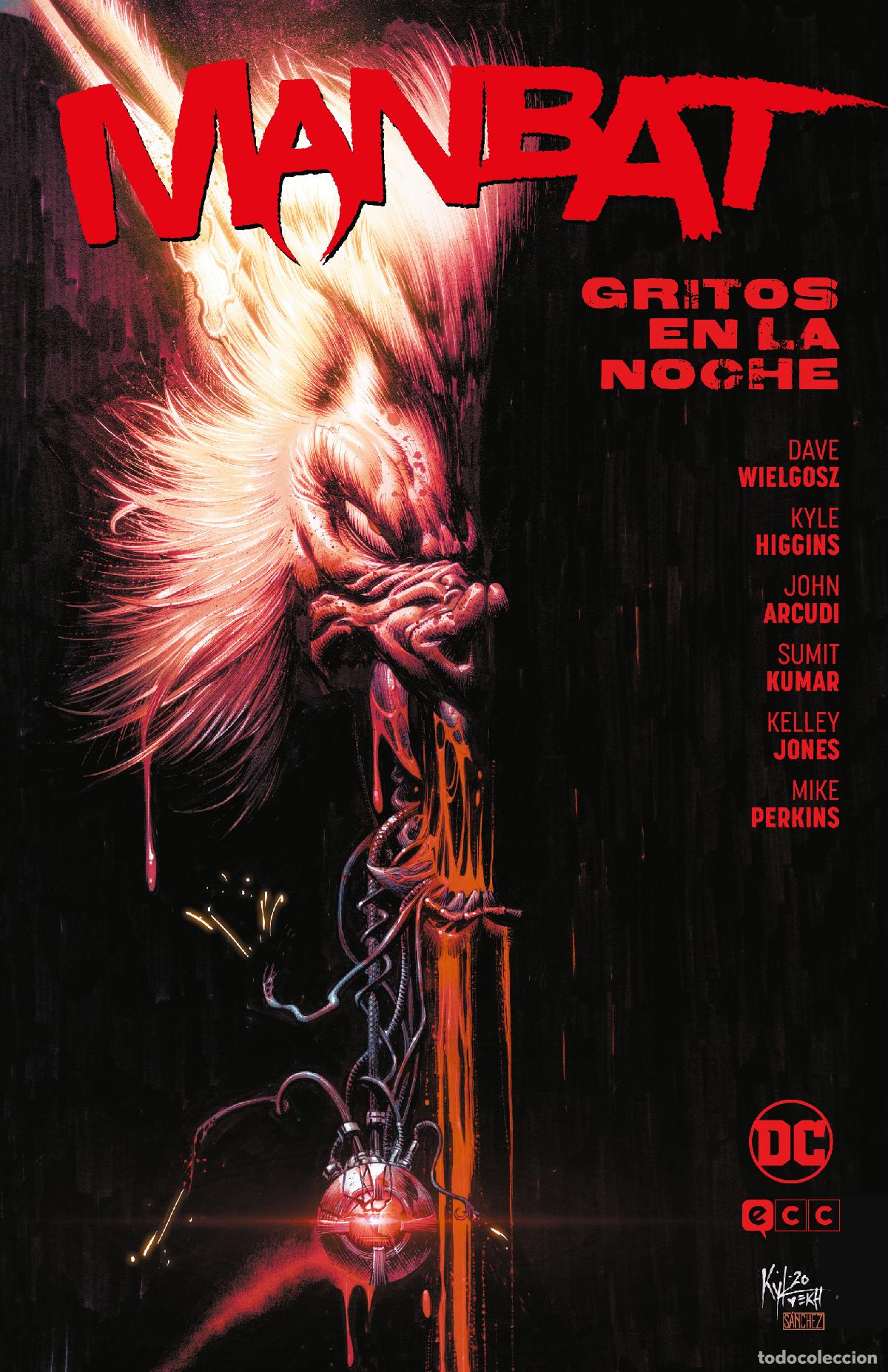 Comics: Manbat: Gritos en la noche (Universo Oscuro) - Kyle Higgins, John Arcudi, Dave Wielgosz, Kelley Jone