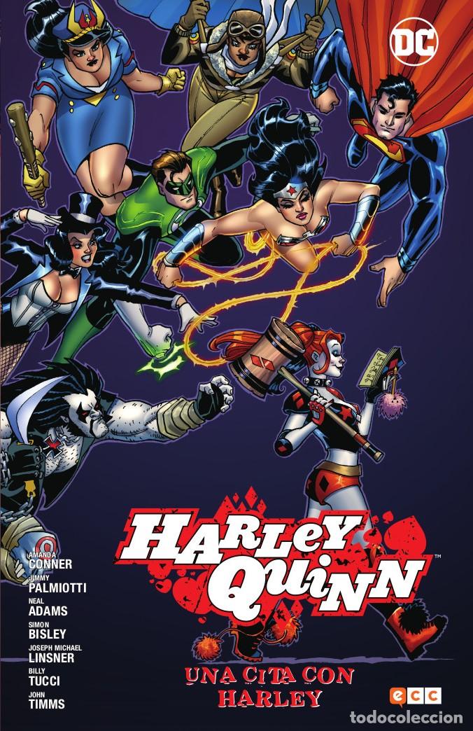 C&oacute;mics: Una cita con Harley - Jimmy Palmiotti, Simon Bisley, Neal Adams, Amanda Conner, John Timms, Mauricet