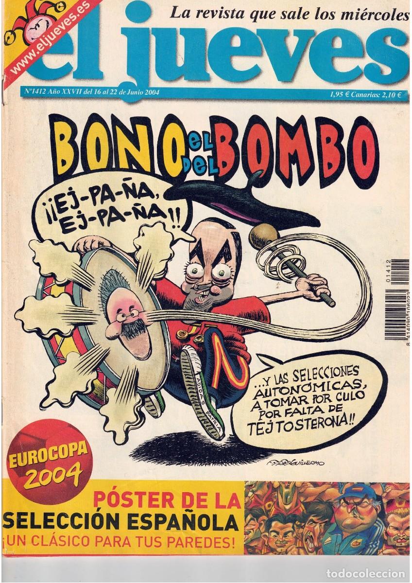 C&oacute;mics: Revista El Jueves n&ordm; 1412.