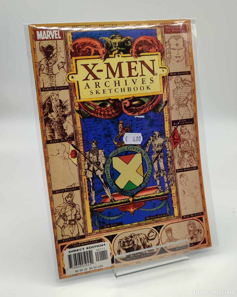 C&oacute;mics: COMIC X-MEN ARCHIVES SKETCHBOOK - Foto 1