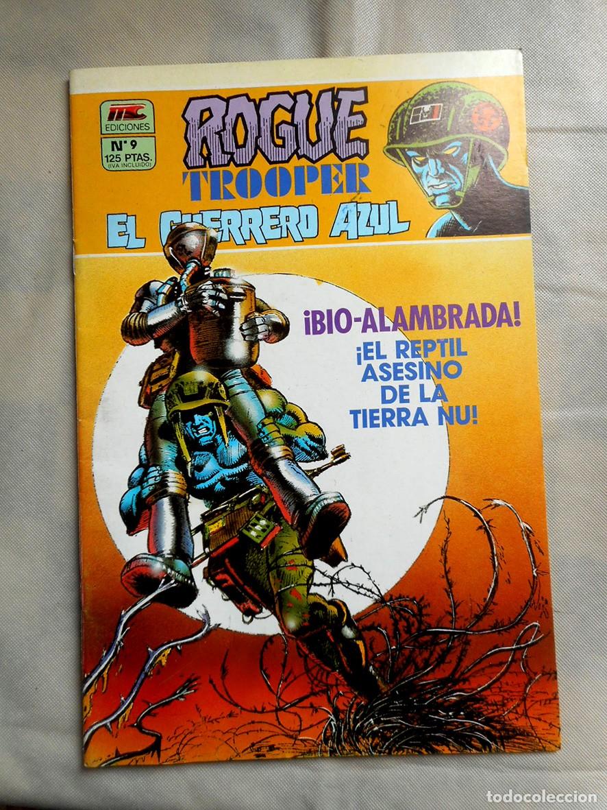 C&oacute;mics: ROGUE TROOPER N&ordm;9 EL GUERRERO AZUL (MC EDICIONES-MAYO 1987) FINLEY - WILSON -INCLUYE P&Oacute;STER-