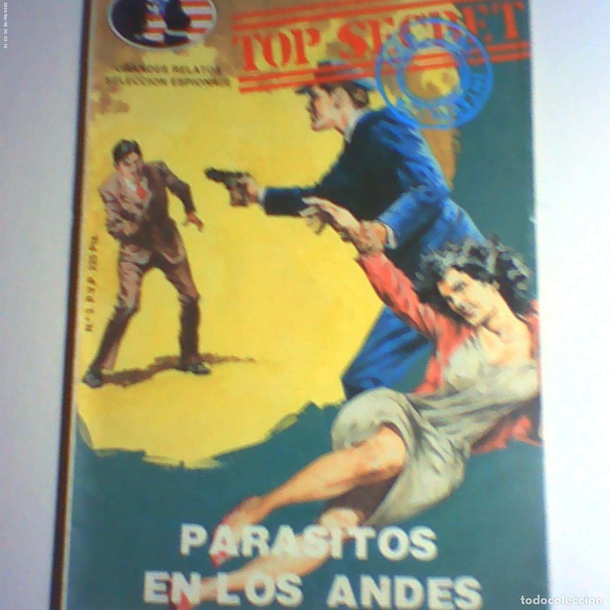 C&oacute;mics: top secret n&ordm; 3 par&aacute;sitos en los andes. gts 1987 (seminuevo)