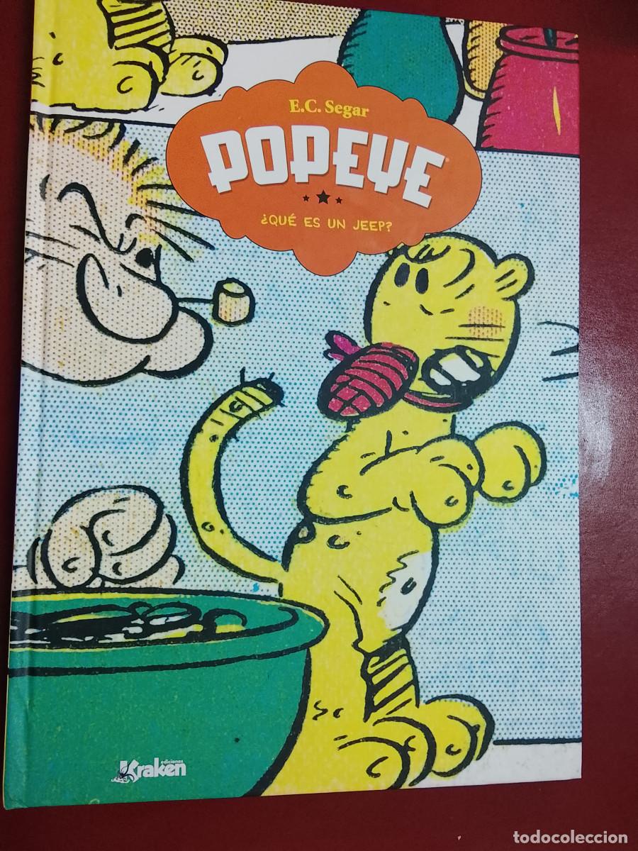 C&oacute;mics: E.C. Segar: Popeye. &iquest;Qu&eacute; es un jeep? (Ediciones Kraken. 2016)