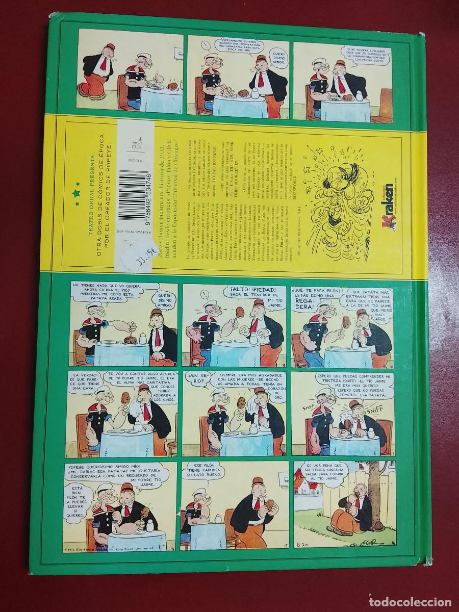 C&oacute;mics: E.C. Segar: Popeye. Le toca a usted pelearse con &eacute;l (Ediciones Kraken. 2013) - Foto 2