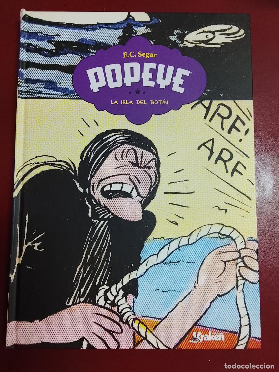 C&oacute;mics: E.C. Segar: Popeye. La isla del bot&iacute;n (Ediciones Kraken. 2014)