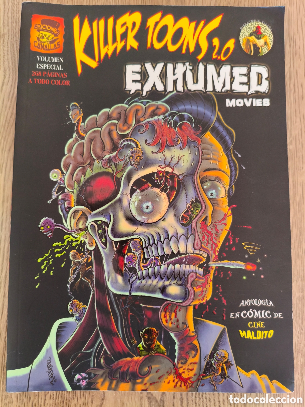 C&oacute;mics: KILLER TOONS 2.0 EXHUMED MOVIES ANTOLOGIA EN C&Oacute;MIC DE CINE MALDITO EDICIONES CANALLAS 2014