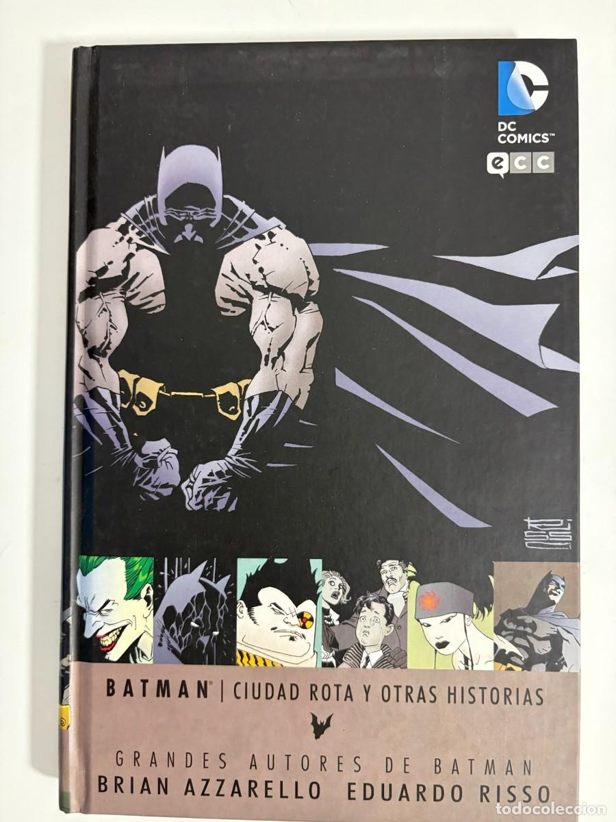 C&oacute;mics: BATMAN CIUDAD ROTA Y OTRAS HISTORIAS - AZZARELLO / RISSO - DC ECC - TAPA DURA