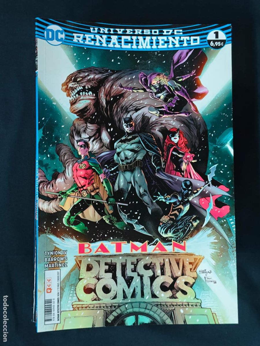 C&oacute;mics: COLECCION COMPLETA - UNIVERSO DC RENACIMIENTO - BATMAN DETECTIVE COMICS - 25 TOMOS - ECC -