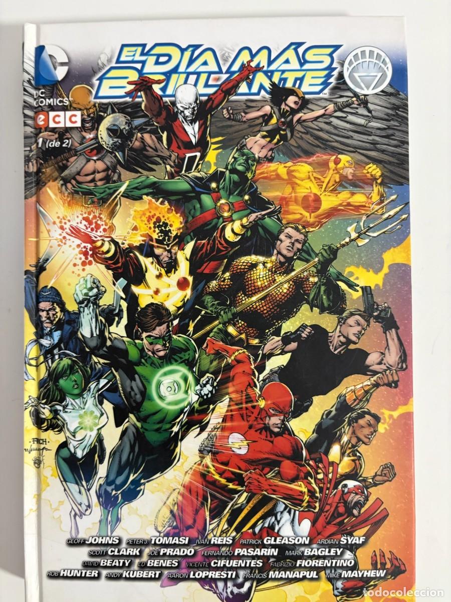 C&oacute;mics: El D&iacute;a M&aacute;s Brillante n&uacute;m. 1 de 2, Geoff Johns, ECC Ediciones, 2015 - Foto 1