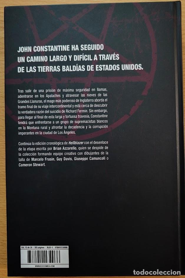 C&oacute;mics: JOHN CONSTANTINE HELLBLAZER VOLUMEN 15. BRIAN AZZARELLO. VERTIGO. BLACK LABEL ECC - Foto 2