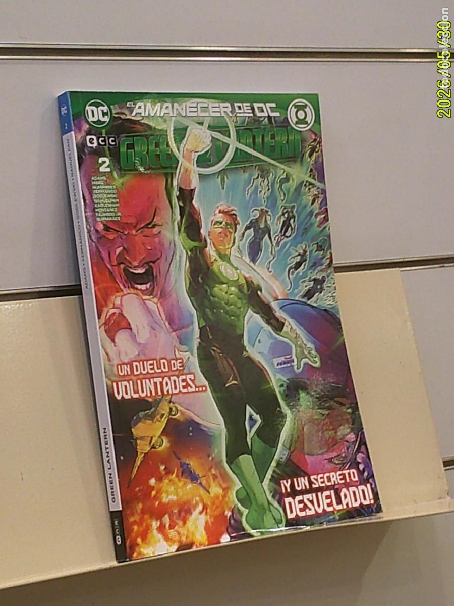 C&oacute;mics: EL AMANECER DE DC GREEN LANTERN 2 - ECC OFERTA