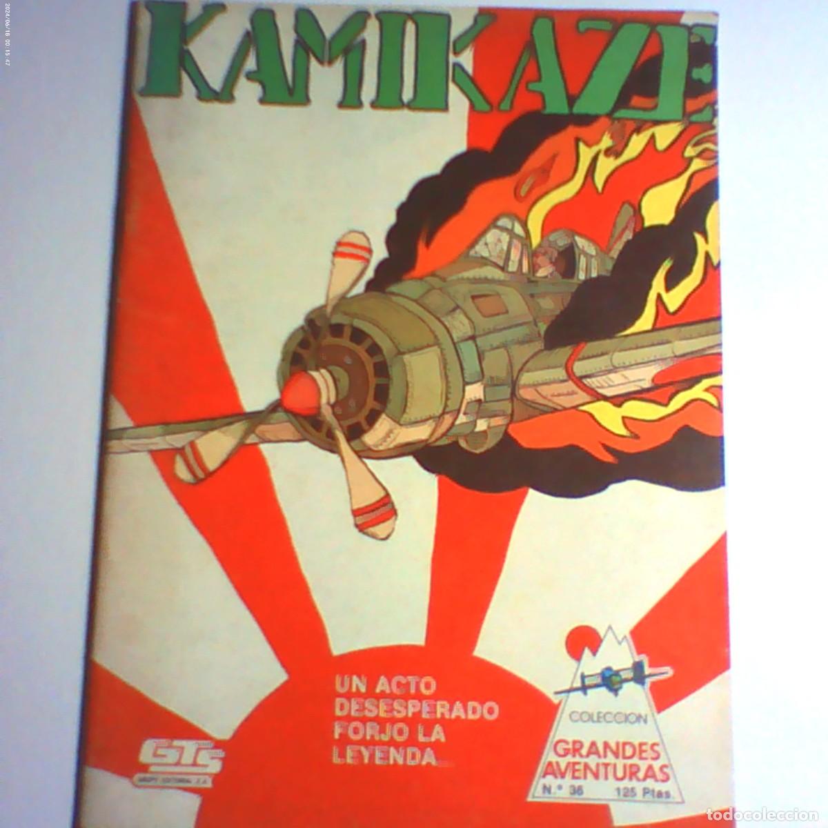 C&oacute;mics: kamikaze n&ordm; 36. un acto desesperado forj&oacute; la leyenda. gts 1987 (seminuevo)