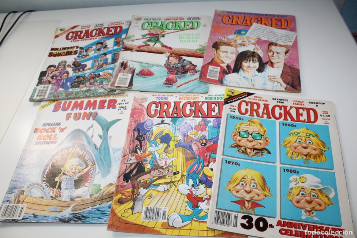 C&oacute;mics: LOTE DE 16 COMIC CRACKED USA ANTIGUOS - Foto 6
