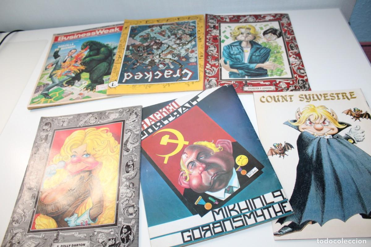 C&oacute;mics: LOTE DE 16 COMIC CRACKED USA ANTIGUOS - Foto 9