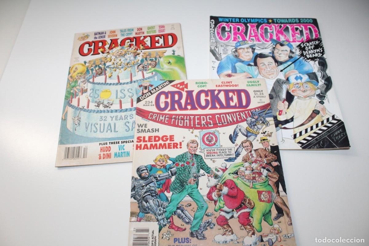 C&oacute;mics: LOTE DE 16 COMIC CRACKED USA ANTIGUOS - Foto 10