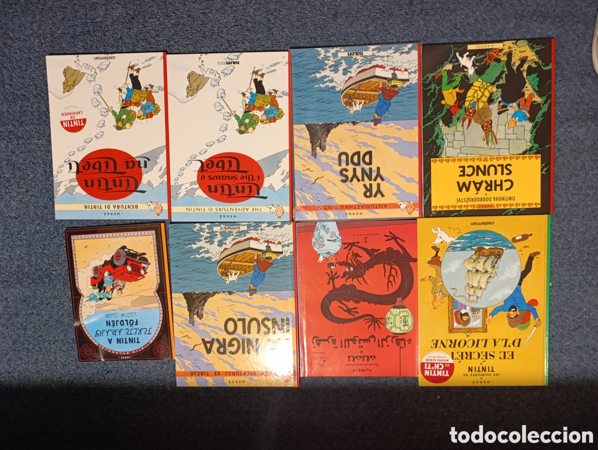 C&oacute;mics: Lote libros de Tint&iacute;n
