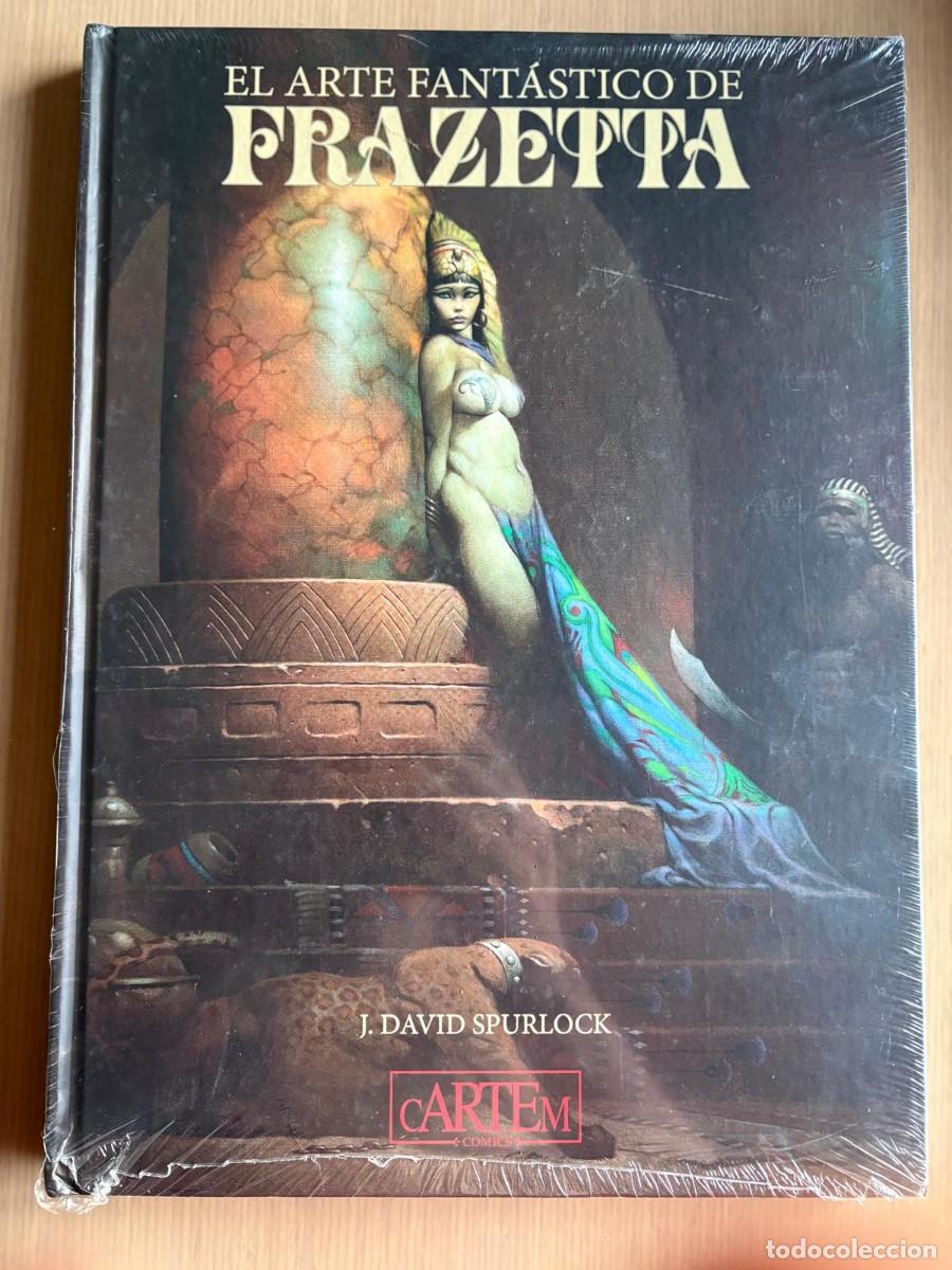 C&oacute;mics: El arte fantastico de frazetta estado nuevo