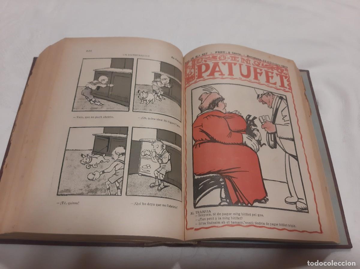 C&oacute;mics: Volumen completo encuadernado Patufet 1912 - Foto 8